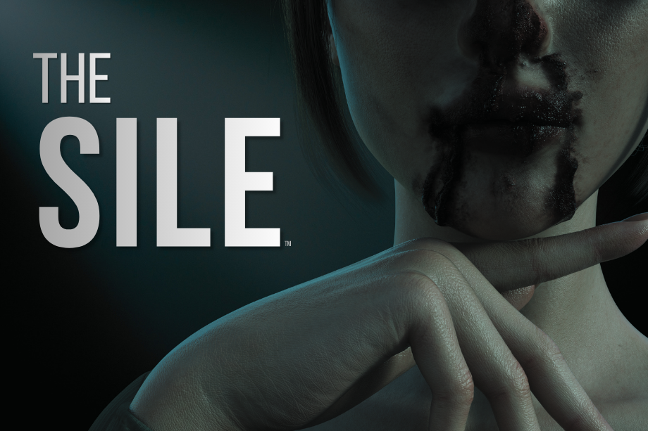 Dark cinematic game key art